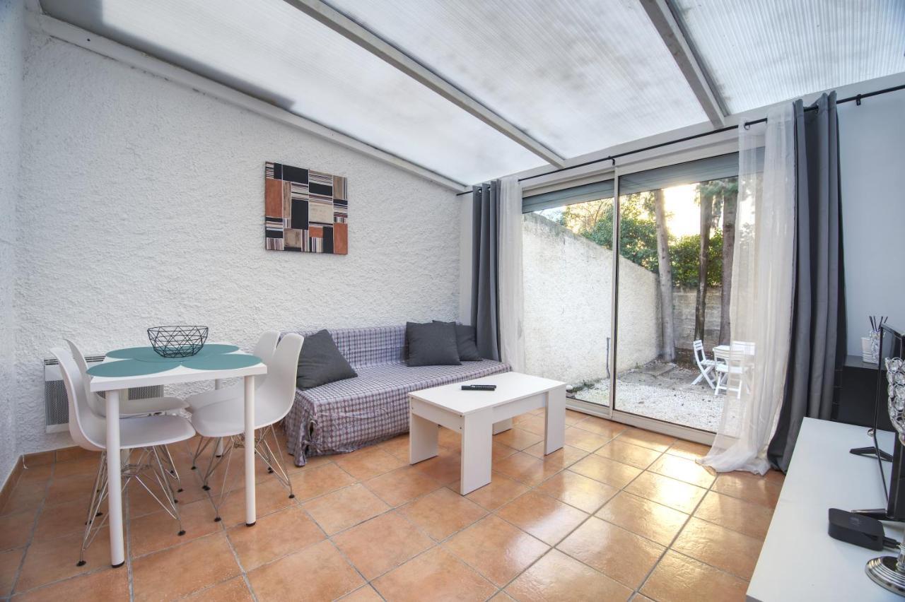 Loft Style Darell T2 Havre De Paix, Jardin En Coeur De Ville - Parking Montpellier Exteriör bild
